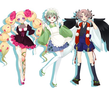 IRIAM・TRPGなどの立ち絵を作成します 可愛いもかっこいいも対応可能です！ イメージ2