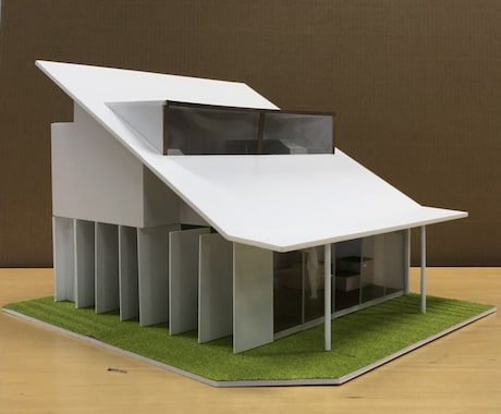 住宅模型・白模型を作成します 【住宅模型・白模型】シンプルな模型を作成させていただきます！ イメージ1
