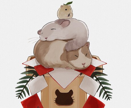 ペットのイラストを描きます ペットのイラストが欲しい方へあたたかい雰囲気が得意です！ イメージ2