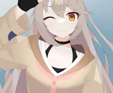 アイコンやヘッダー、Vtuberイラストを描きます アイコン、ヘッダーが欲しい人、Vtuberになりたい人へ イメージ1