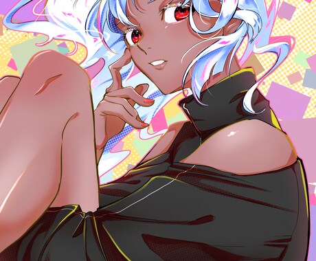 商用、二次利用可！女の子の1枚絵作成致します MVや挿絵、表紙等クリエイター様のご要望にお応えします！ イメージ2