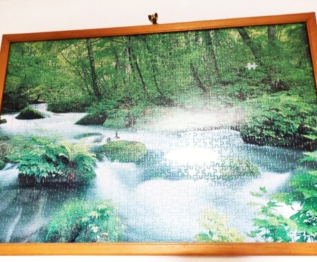 ジグゾーパズル作成代行致します 面倒くさくなった飾りたい作って欲しいﾊﾟｽﾞﾙありませんか？ イメージ1