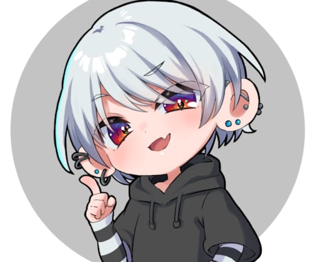 かわいいミニキャラ(デフォルメ)描きます SNSアイコン・配信・商用OK イメージ2