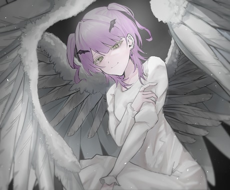 表情差分1枚無料✨️MV・サムネ等制作します オリジナルキャラクターを描きます！ご相談だけでも大歓迎✨️ イメージ1