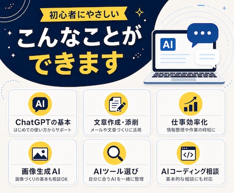 AI初心者さんに生成AIの使い方をやさしく教えます 完全初心者OK！画面共有で一緒に操作します イメージ2
