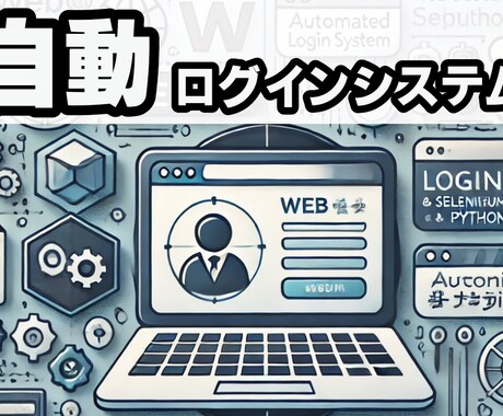 WEBサイト自動ログインシステムを作ります 毎日ログインする時間を削減します！ イメージ1
