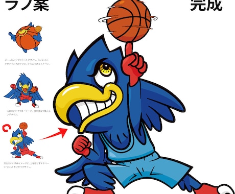 企業キャラクターをデザインします 商用利用可／修正無制限／納得いくまで作り上げます。 イメージ1