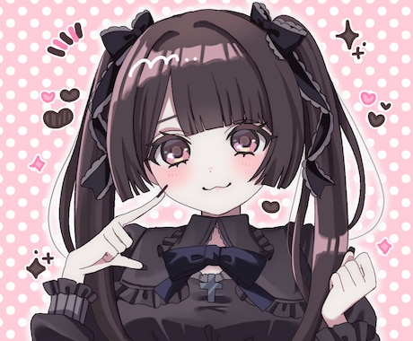 アイコン、1枚絵、サムネ用イラスト描きます アニメ調のイラストが得意です♫女の子も男の子も描けます！！ イメージ1