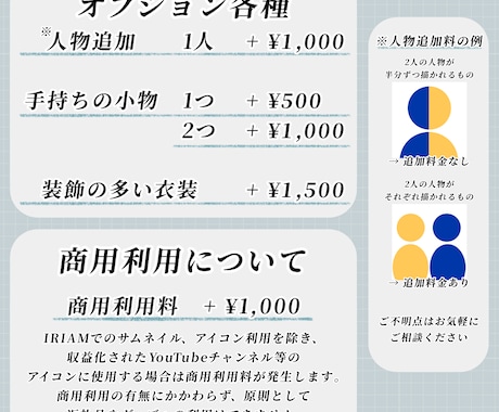 SNSで使えるアイコン制作します ※商用利用料別　ケモノや人外のイラストも対応可能！ イメージ2