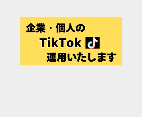 個人・企業様のTikTok運用代行致します TikTokに特化したメンバーが対応！ イメージ2