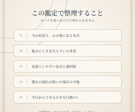 迷いをほどくタロット文章鑑定を届けます 決めつけず、曖昧にも逃げず、今できる一歩まで読みます イメージ2