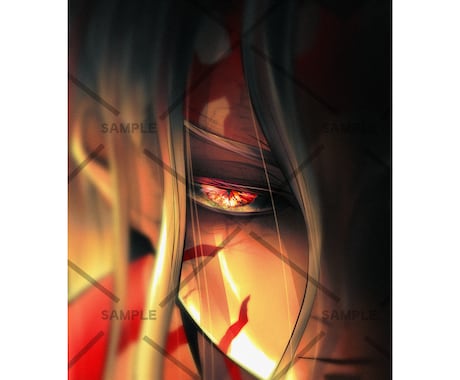 光強めの顔イラスト描きます 【ラフ案無制限・アイコン・キービジュアル・ポスター・MV等】 イメージ2