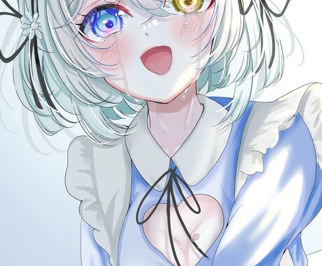 腰上1枚絵・サムネイルます サムネイルや1枚絵に最適です！ イメージ1