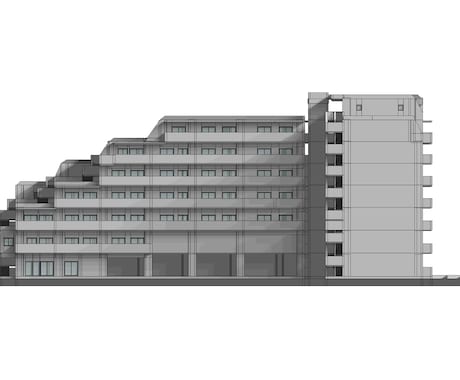 東京都　分譲マンションのボリューム設計をします 日影規制、天空率を駆使したボリューム設計 イメージ2