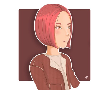 可愛い似顔絵描きます 【アニメ風orオシャレ風のテイストで描きます（NO AI）】 イメージ1