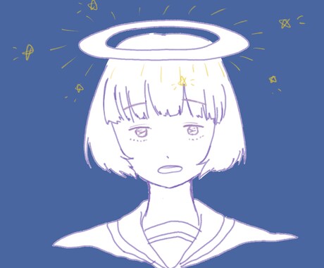アイコンや似顔絵可愛い女の子のイラスト描きます あなただけの女の子描きます！！ イメージ1