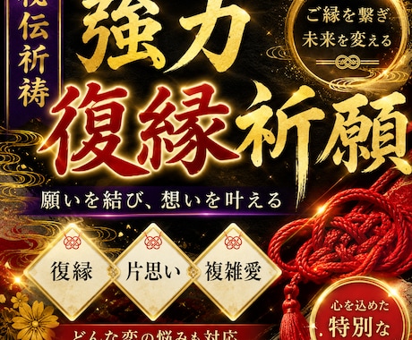 秘伝の魔術的祈祷で、恋愛全てを成就へと導きます 誰にも言えない苦しい恋の悩み。霊視で見えた、波動のズレを修正 イメージ1