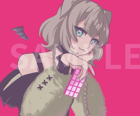 限定枠で歌ってみた・MVイラスト制作します あなたの個性を活かすイラストを制作します！ イメージ2
