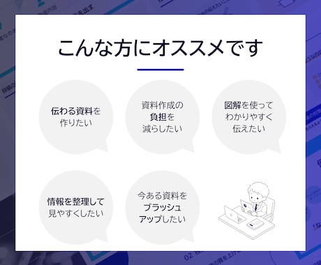 個人事業主向け｜スライド・セミナー資料作成します 元保育士が難しい内容も、分かりやすく図解・視覚化します！ イメージ2