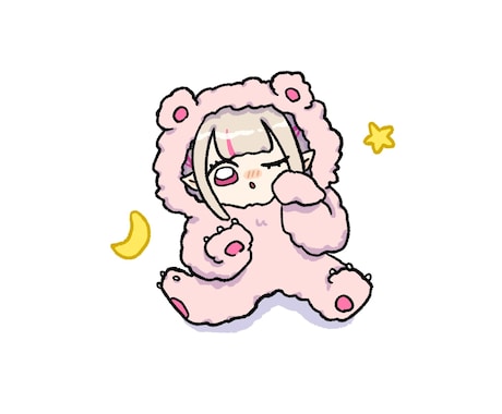 ちびキャラを描きます 元々のキャラ、オリジナルキャラ、どちらでも構いません！ イメージ1