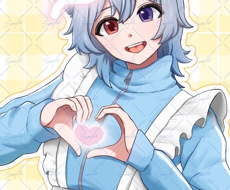 迷ったらコレ！キャラクターイラスト制作いたします 活動者応援！《初回特典付き》です✦ イメージ2