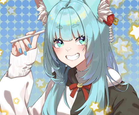 印象的なカッコいい・可愛いイラスト制作します イメージ1