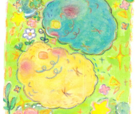 やさしくて、どこかあたたかいイラストを描きます ふわっとあたたかい雰囲気のイラストをご提供いたします イメージ1