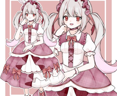 TRPG・ゲーム等の立ち絵を制作します 【かわいい＆かっこいいアニメ風！】 イメージ2