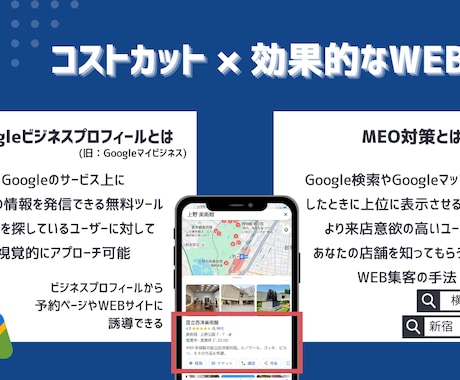 1ヶ月運用プラン│あなたの店舗をMEO対策します Googleビジネスプロフィールを育て上げ店舗成長をサポート イメージ2