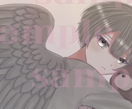 ロリショタイラストのデザインロゴ一枚絵描きます ショタやロリの幼い顔を描くのが得意です。 イメージ2