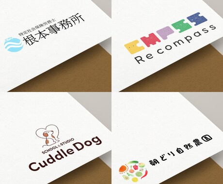 プロが一味違う、印象に残るロゴをデザインいたします コンセプトを取り入れたブランディング支援 イメージ2