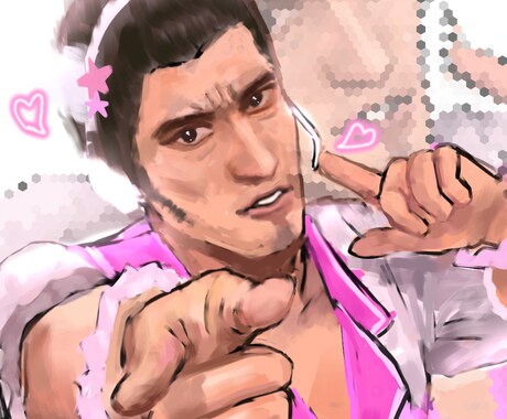 リアルorアニメ調の厚塗りでイラスト描きます 厚塗りであなたのお好きなキャラクターをおひとり描きます！！！ イメージ2