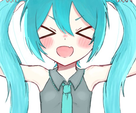 早い！安い！塗り絵用、アイコンや全身など描きます 可愛いイラストやアニメキャラなど！女の子全般、少年まで!! イメージ2
