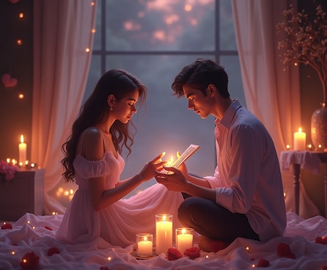 恋するあなたへ贈るタロット&星読み鑑定いたします 相手の気持ちと未来の可能性を占います イメージ1