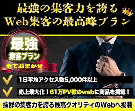 あなたの商品の魅力を幅広い層のお客様にお届けします 61万PVブログ1000以上の記事に広告掲載！集客・売上UP イメージ1