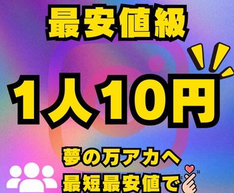 夢の万アカ！あなたのインスタアカウントを強くします 日本人フォロワー＋200人増加！　SNSマネタイズのお手伝い イメージ2