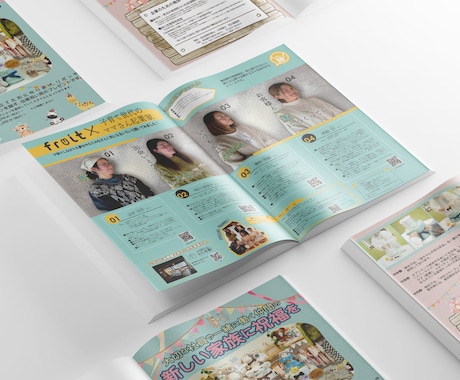 パンフレットや冊子・広報誌やカタログ作成します フリーペーパーなどもご相談ください イメージ2