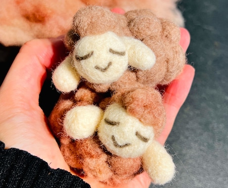 オリジナル羊毛ぬいぐるみ作ります ギフトや記念に♪オリジナルぬい イメージ2