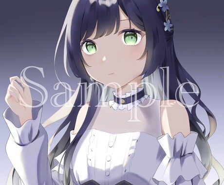配信者必見！配信に必要なイラストをお描きします 表情差分にも対応し、様々な用途にお使いいただけます イメージ1