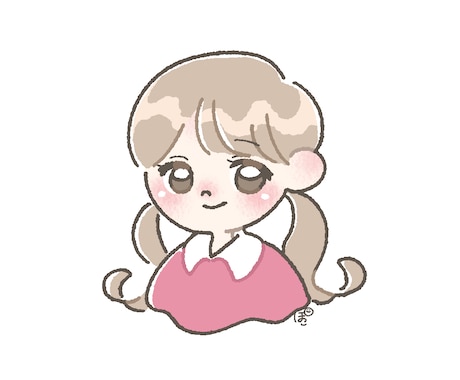 上半身のみのシンプル似顔絵アイコンを描きます 各種SNSのアイコンにオススメ！ イメージ2