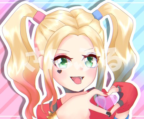 最短2日！低コストでアイコン描かせていただきます オリジナル、版権、似顔絵全てに対応しております！ イメージ1