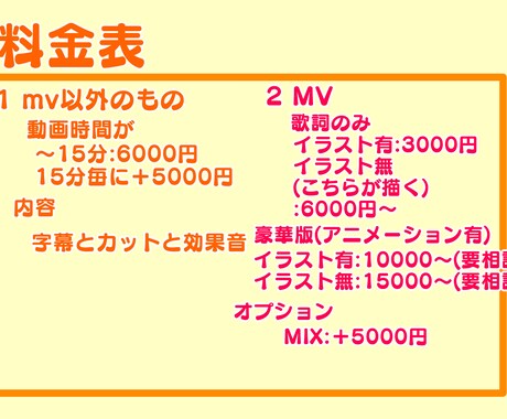 YouTube向け動画&歌って見たMV作ります イラストもMIXも編集全てお任せ！低価格で高クオリティ！ イメージ2