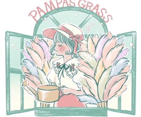 グッズや雑誌にも！ゆるくて可愛いイラスト描きます 世界に一つだけのイラストお描きします！写真のイラスト化も！ イメージ1