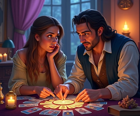 復縁♡復活愛♡恋愛の行方をタロットで鑑定します 復縁のチャンスを見逃さない！愛の未来をタロットで予見 イメージ1