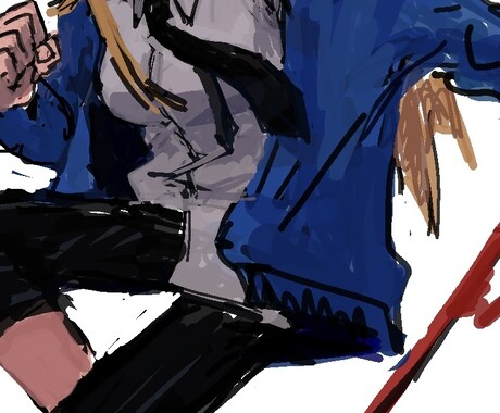 かわいいイラストを描きます 主に人物を描きます。シンプルな作品が得意です イメージ2