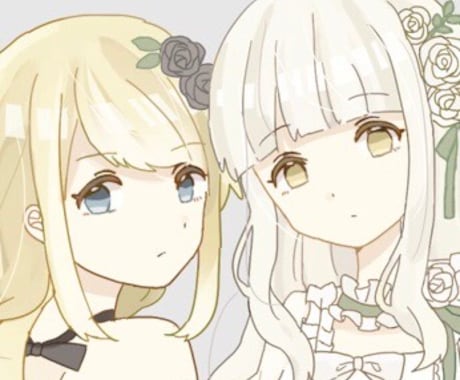 柔らかい印象のバストアップイラスト描きます アイコンに使える！似顔絵・オリキャラOK  お試しも歓迎 イメージ2