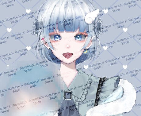等身イラストお描きします 可愛い等身のイラストお描き致します！ イメージ2