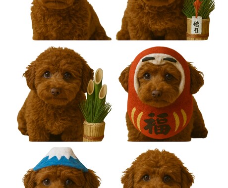 LINEスタンプの作り方教えます 愛犬のLINEスタンプを作ろう イメージ2