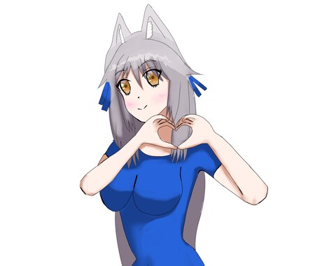 修正5回まで・胸上または全身立ち絵描きます X、YouTube、インスタなど色んな用途で使用可能です イメージ2