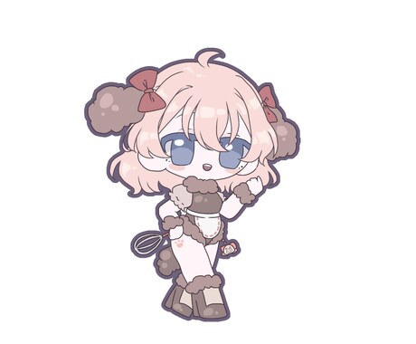 かわいいミニキャラ描きます 今だけお試し価格！1500円~ (全身) 描きます！ イメージ2